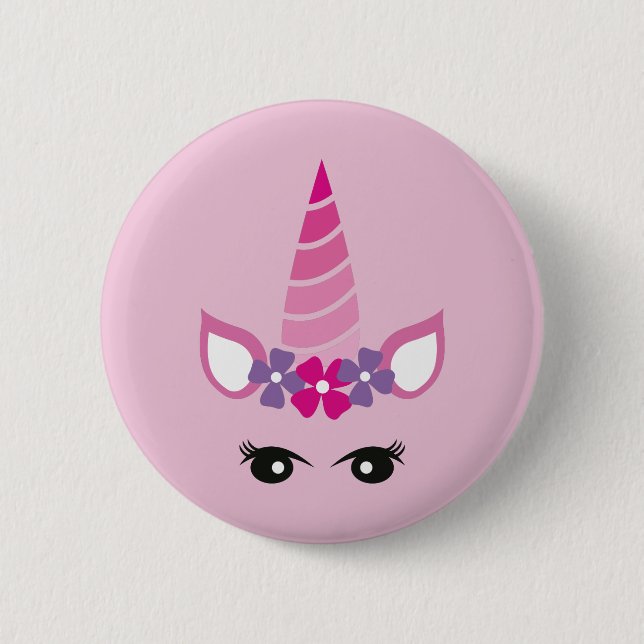 The Pink Unicorn Button (Vorderseite)