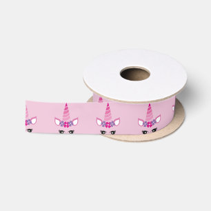 The Pink Unicorn Satinband