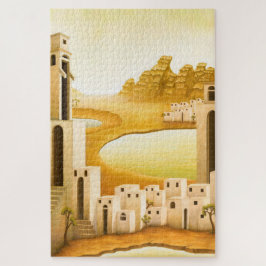 "The Place" - Nahost / Orient Wüstenmalerei Puzzle