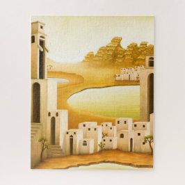 "The Place" - Nahost / Orient Wüstenmalerei Puzzle