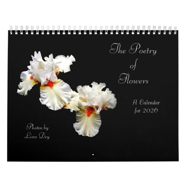 "The Poetry of Blume 2026 Calendar Kalender (Titelbild)