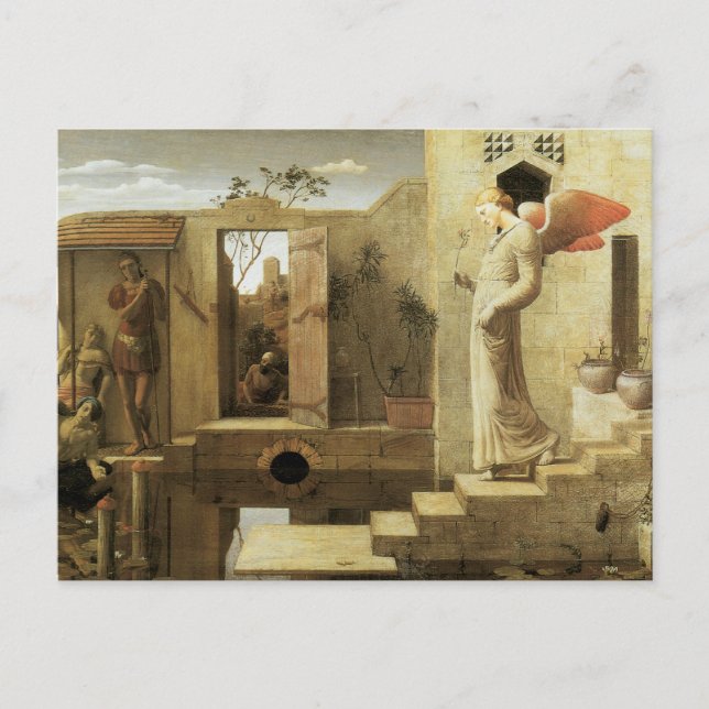 The Pool of Bethesda, 1876-77, Robert Bateman Postkarte (Vorderseite)