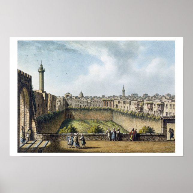 The Pool of Bethesda, Jerusalem, Pub. von William  Poster (Vorne)