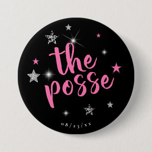 The Posse Disco Bachelorette ID925 Button