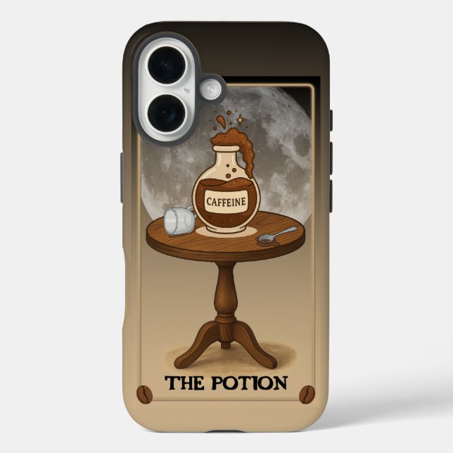 The Potion Tarot Card Phone Case (Rückseite)