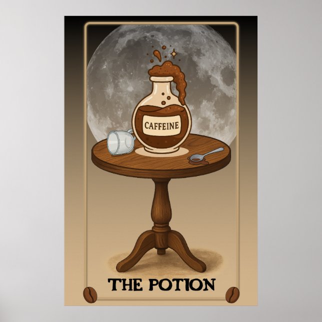 The Potion Tarot Card Poster (Vorne)