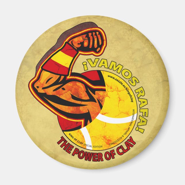 The Power of Clay Magnet (Vorne)