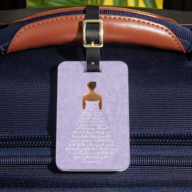 The Princess Luggage Tag Gepäckanhänger (Vorderseite Insitu 2)