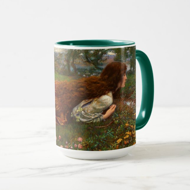 The Princess Out of School by Edward Robert Hughes Tasse (VorderseiteRechts)