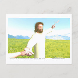 The proclamation of the Kingdom of God Postkarte