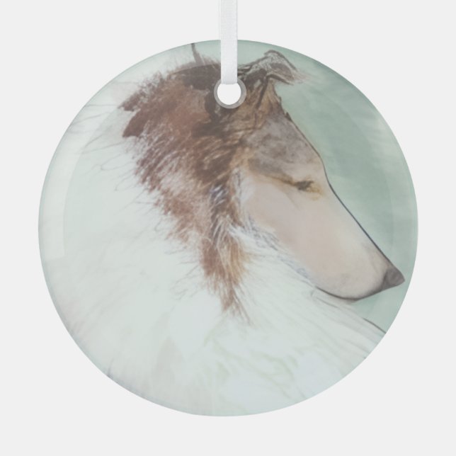 The Profile  Ornament Aus Glas (Vorderseite)