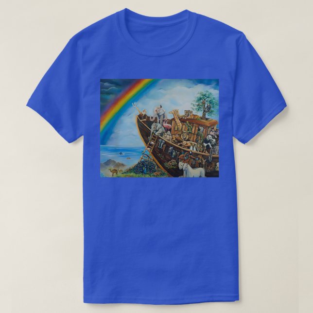 The Promise Noahs Ark by Sonia Finch T-Shirt (Design vorne)