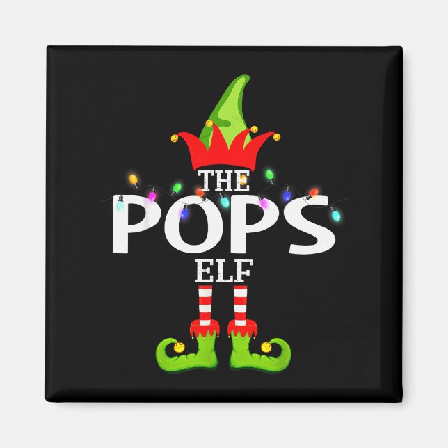 The Ps Elf Christmas Matching Pajamas  Magnet (Vorne)