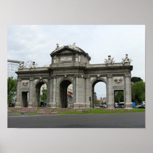 The Puerta de Alcala (Alcala Gate) Poster