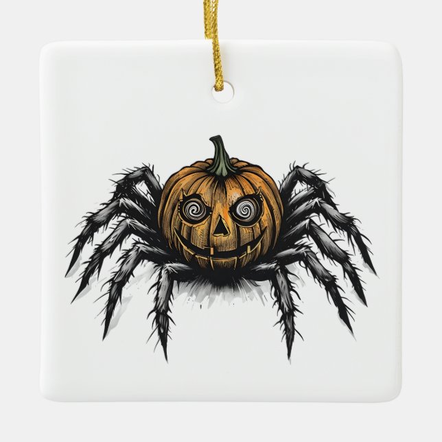 The Pumpkin-Headed Crawler Keramikornament (Vorderseite)