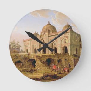 The Qal' A-l-Kuhna Masjid, Purana Qila, Delhi, c.1 Runde Wanduhr