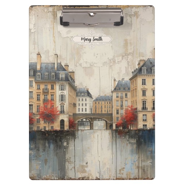 The Quarters Design 01  Klemmbrett (Vorderseite)