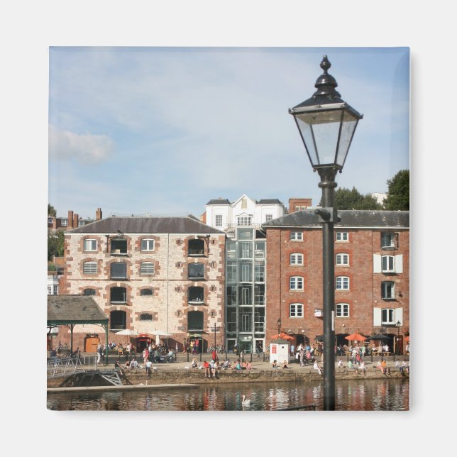 The Quay, Exeter, Devon, UK Magnet (Vorne)