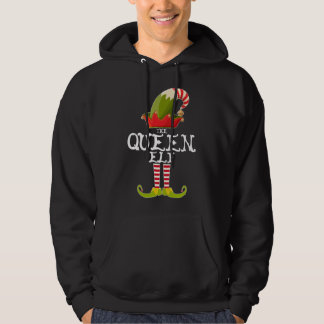 The Queen Elf Funny Weihnachtsgeschenke Matching F Hoodie