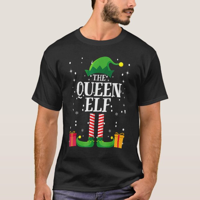 The Queen Group Matching Family Christmas Holiday T-Shirt (Vorderseite)