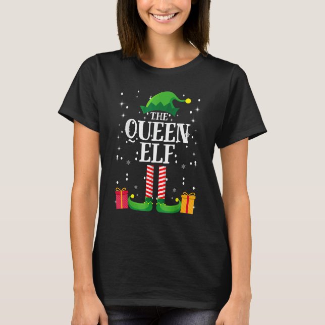 The Queen Group Matching Family Christmas Holiday T-Shirt (Vorderseite)