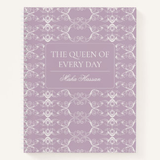 The Queen of Every Day Journal | Personalized Name Notizbuch
