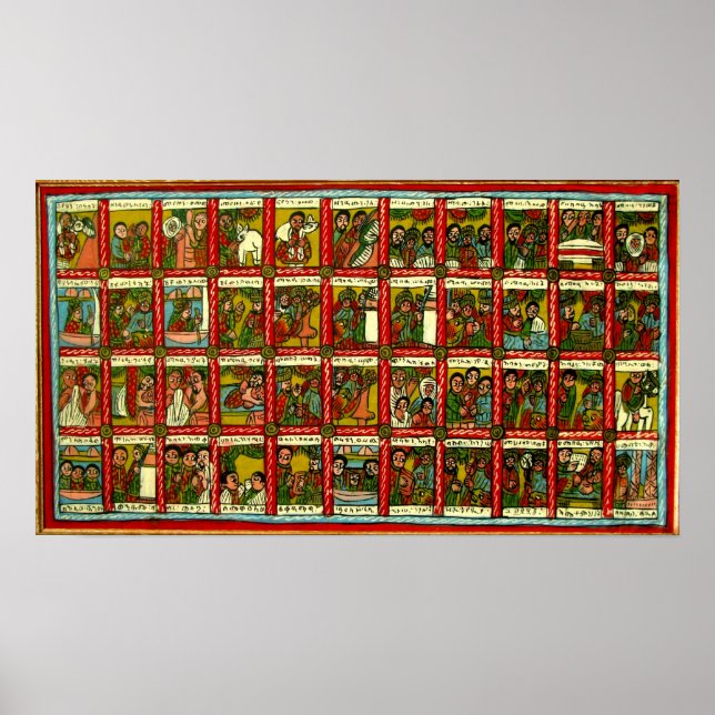 The Queen of Sheba and King Solomon Poster (Vorne)