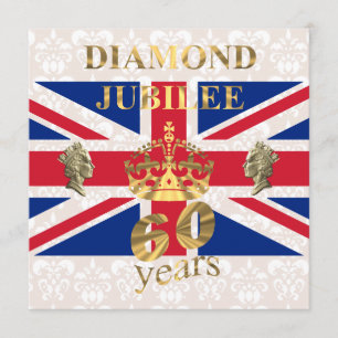 The Queens Diamond Jubilee Einladung