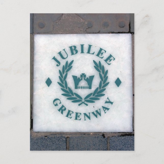 The Queen's Jubilee Greeway - London Postkarte (Vorderseite)