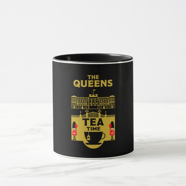 The Queens Tea Royal Coronation Tasse (Zentrum)