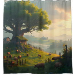 The Quiet Farm - Duschvorhang