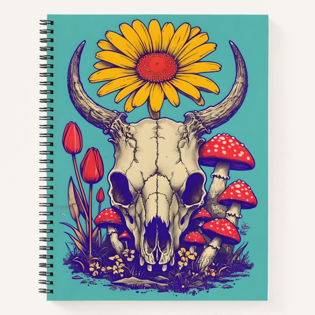 The Quiet Rebirth Notizbuch (Vorderseite)