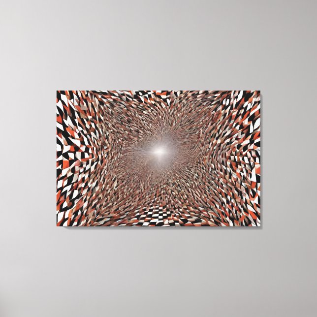 The rabbit hole  leinwanddruck (Vorderseite)