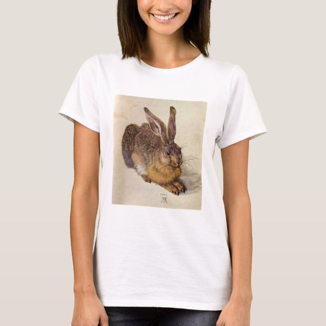 THE RABBIT ( Young Hare ) von Albrecht Durer T-Shirt (Vorderseite)