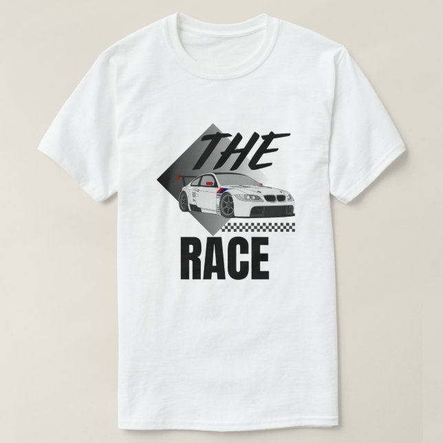 The Race On Car Racing Unisex T-Shirt – Sports Car (Design vorne)