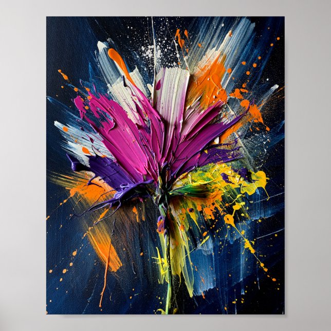 The Radiant Fracture: A Synchronized Explosion of  Poster (Vorne)