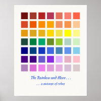The Rainbow & More, ein Farbuniversum von 49 Farbe