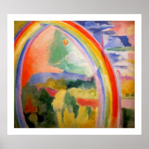 The Rainbow - Vintag Classic - von Robert Delaunay Poster