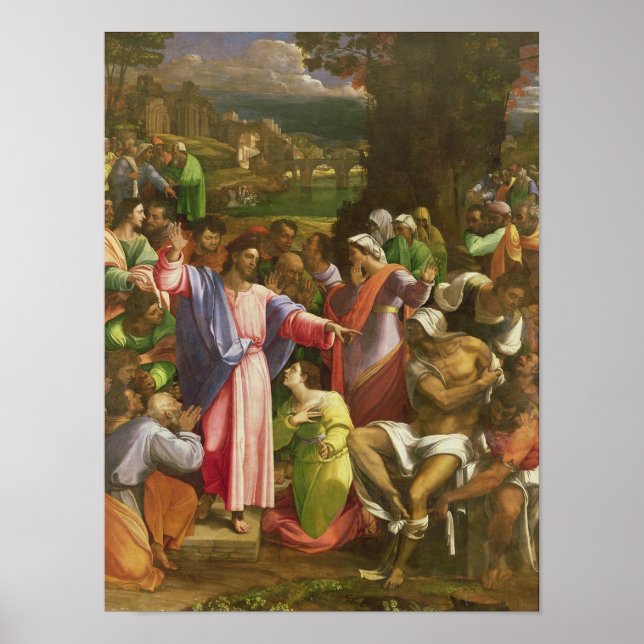 The Raising of Lazarus, c.1517-19 Poster (Vorne)