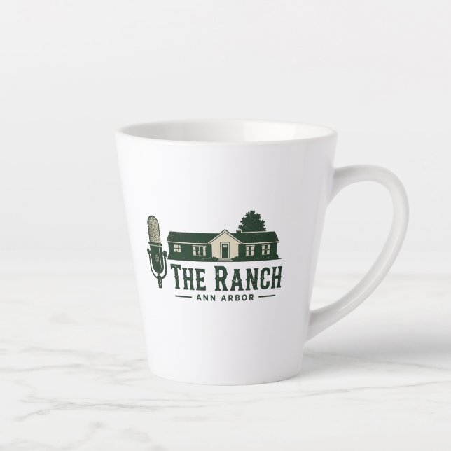 The Ranch - Cappuccino und Latte Tasse (Rechts)