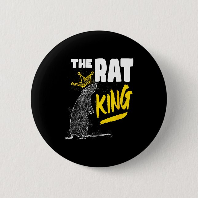 The Rat King Nutcracker Ballet Dance Animal Mouse  Button (Vorderseite)
