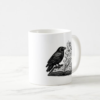 The Raven’s Grimoire - Bookish Gothic Art Kaffeetasse