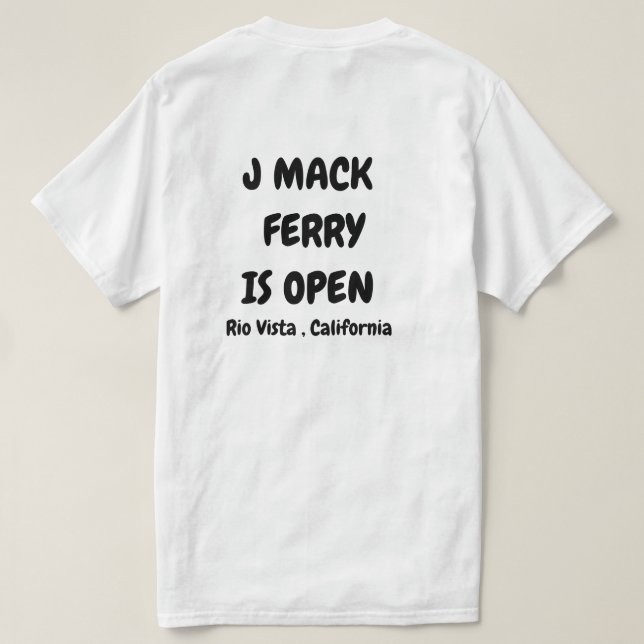 The Real Mc Coy - J Mack Ferry T - Shirt (Design Rückseite)
