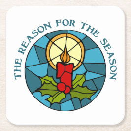 The Reason for the Season 3 Rechteckiger Pappuntersetzer