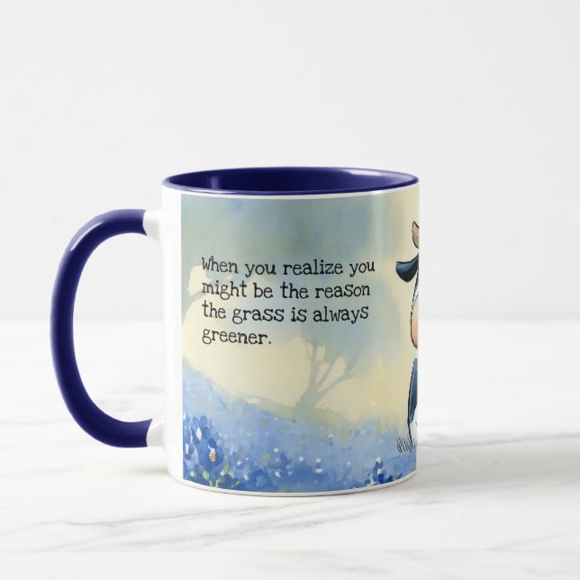 The Reason the Grass is Greener Tasse (Links)