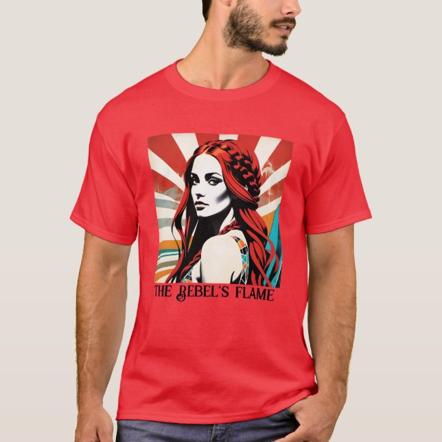 The Rebel's Flame T-Shirt (Vorderseite)