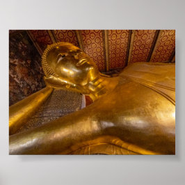 The Reclining Buddha in Bangkok Poster