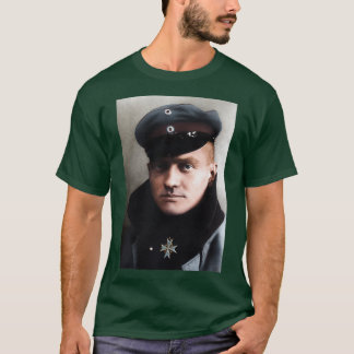 The Red Baron Manfred von Richthofen 1917 kolorier T-Shirt