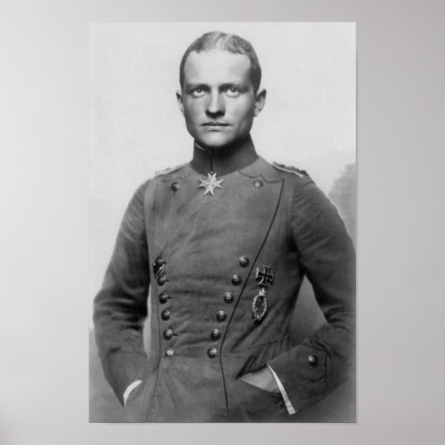 The Red Baron - Manfred von Richthofen Poster (Vorne)