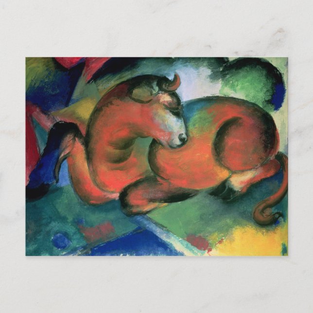 The Red Bull, 1912 Postkarte (Vorderseite)